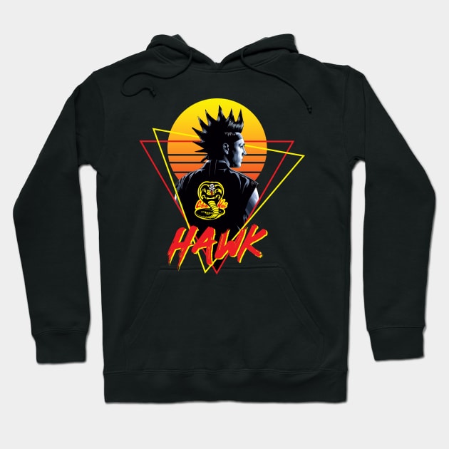 Cobra Kai - Hawk Hoodie by MokeyDesign